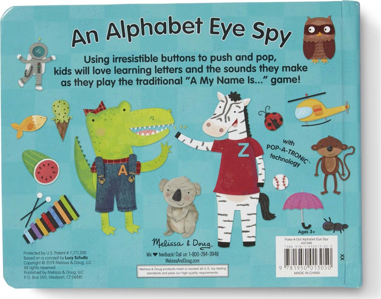 Poke-a-Dot - An Alphabet Eye Spy Board Book