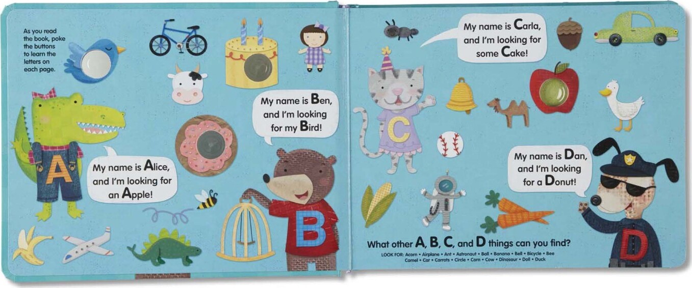 Poke-a-Dot - An Alphabet Eye Spy Board Book