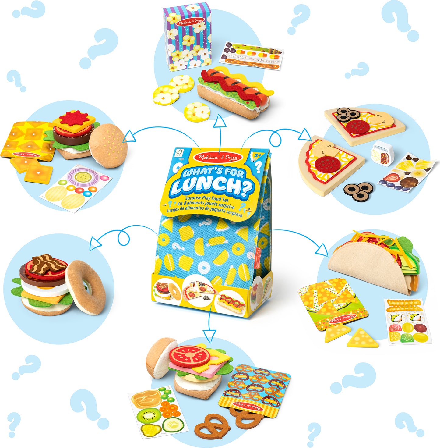 What's For Lunch? Surprise Play Food Set - Series 1