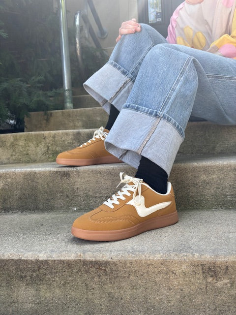 Retro Mustard Sneakers