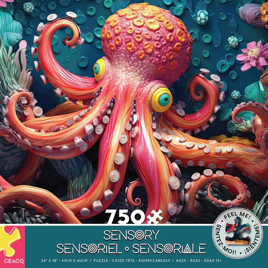 Octopus 750pc Textured Puzzle