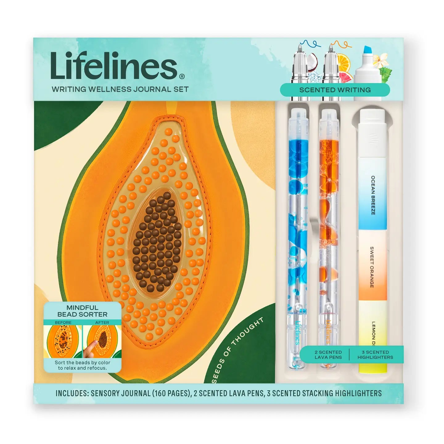 Papaya Wellness Writing Gift Set