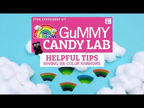 Rainbow Gummy Candy Lab