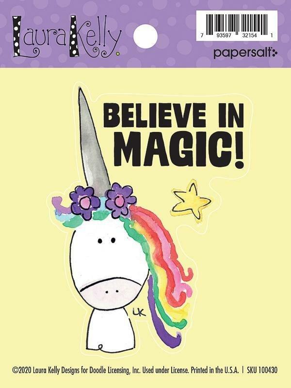 Laura Kelly Unicorn Sticker