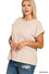 Round Neck Short Sleeve Tee - Plus