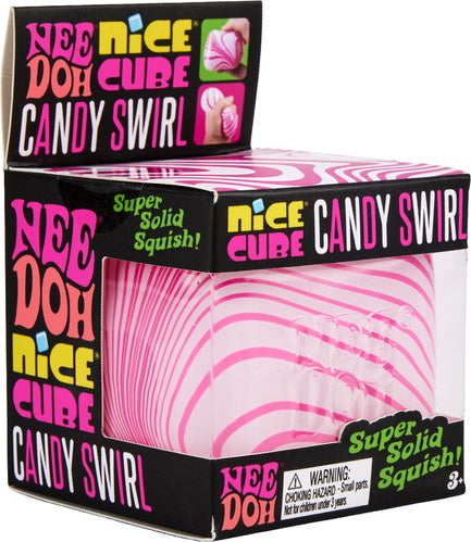 Candy Swirl Nice Cube NeeDoh (assorted)