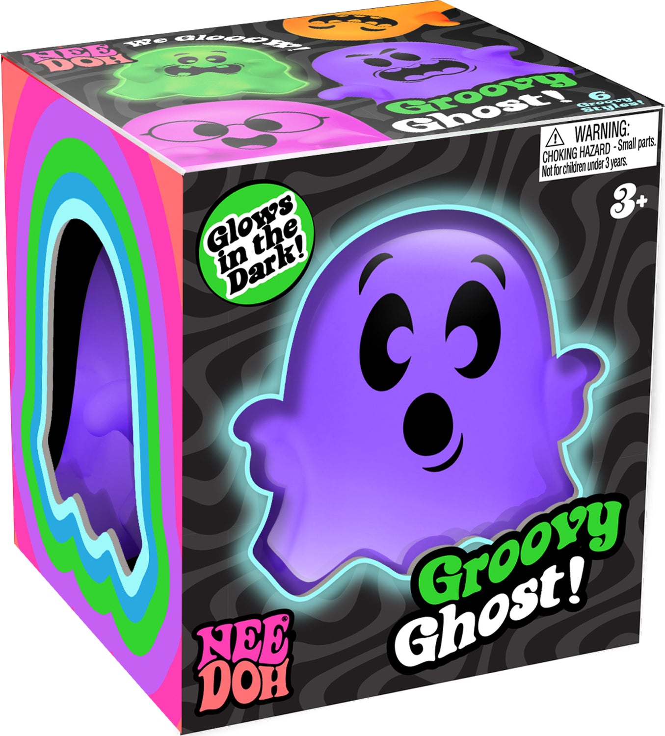 Nee Doh Groovy Ghost (assorted colors)