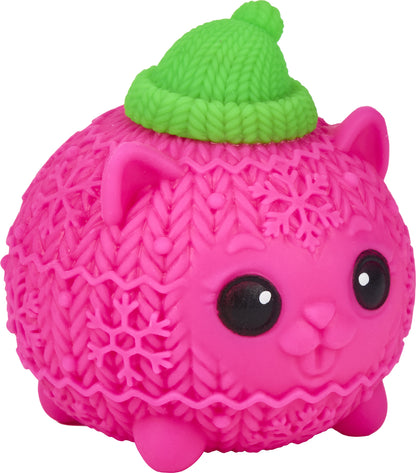 Squishmas Knittens NeeDoh (assorted)