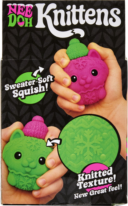 Squishmas Knittens NeeDoh (assorted)