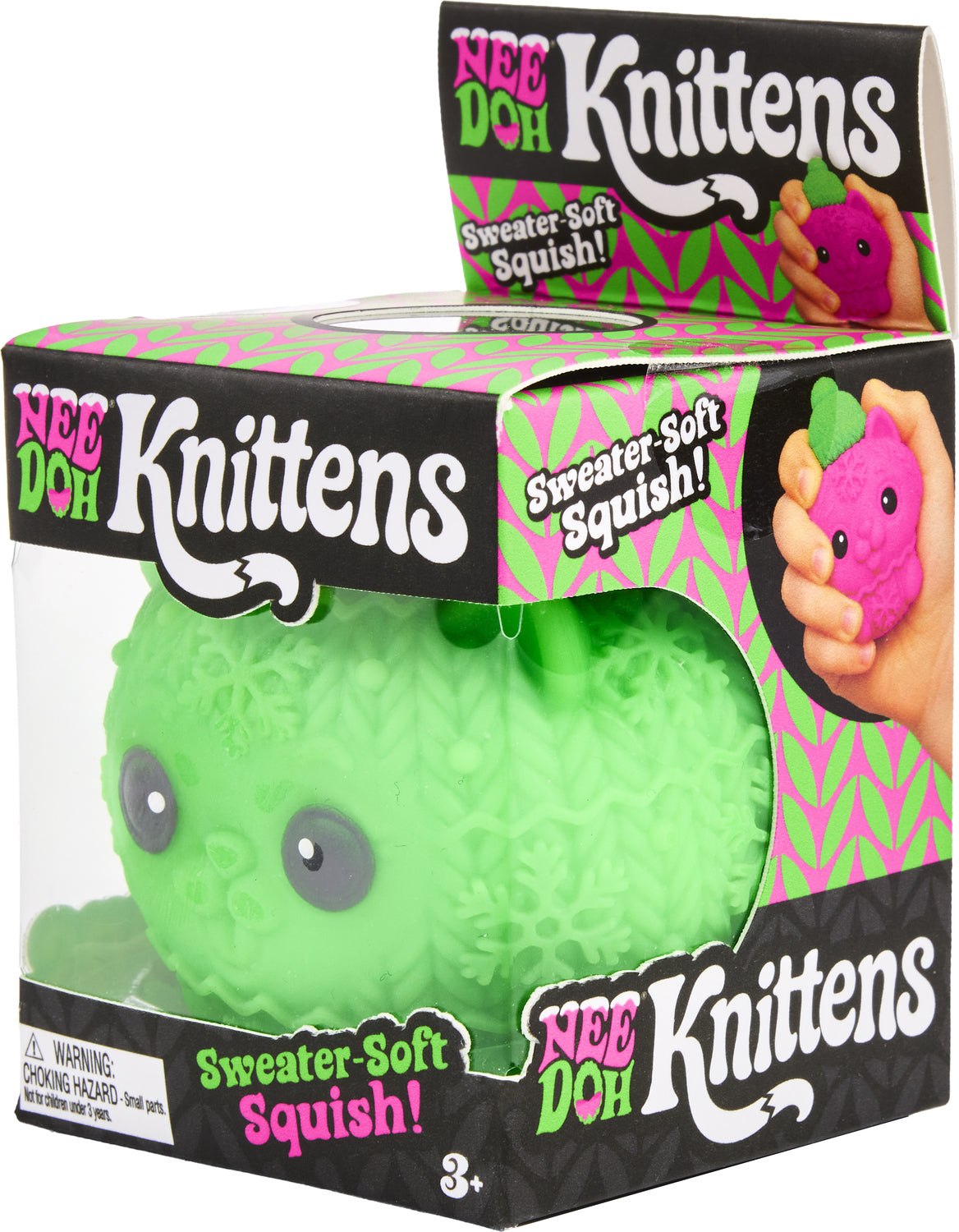 Squishmas Knittens NeeDoh (assorted)