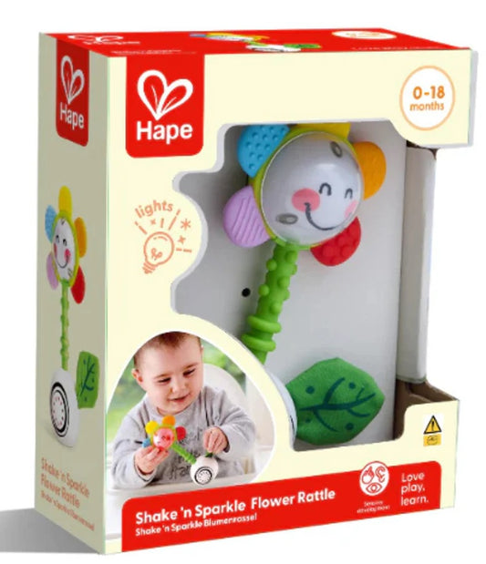 Shake 'n Sparkle Flower Rattle