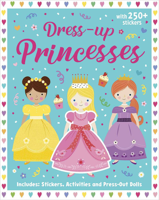 Princesses: Dress-Up Sticker Book: Activity Book