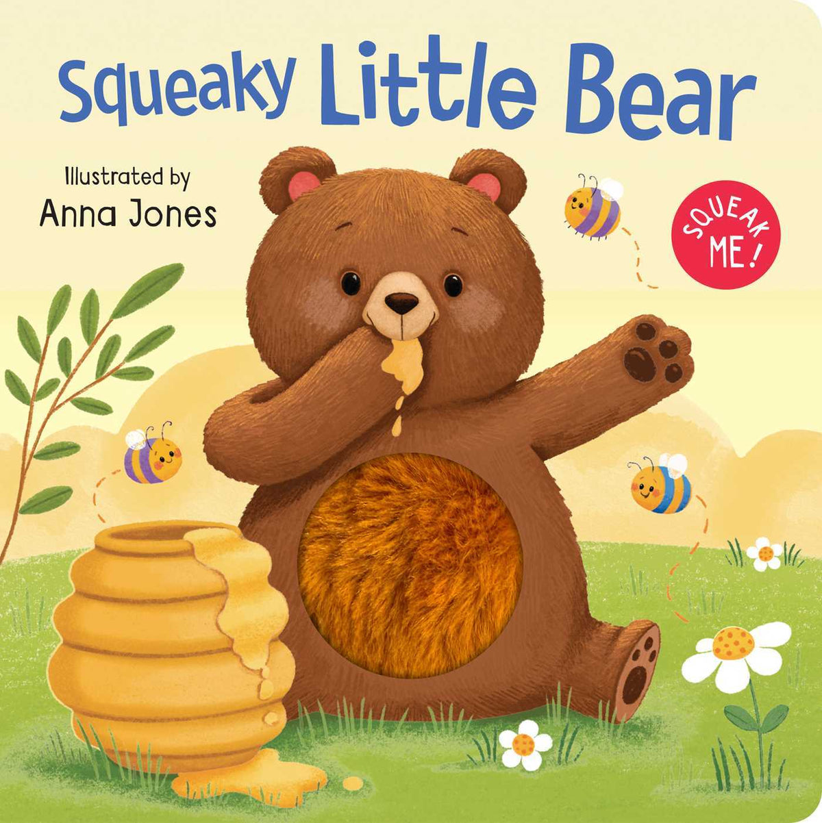 Squeaky Little Bear: Board Book with Squeaky Plush Toy