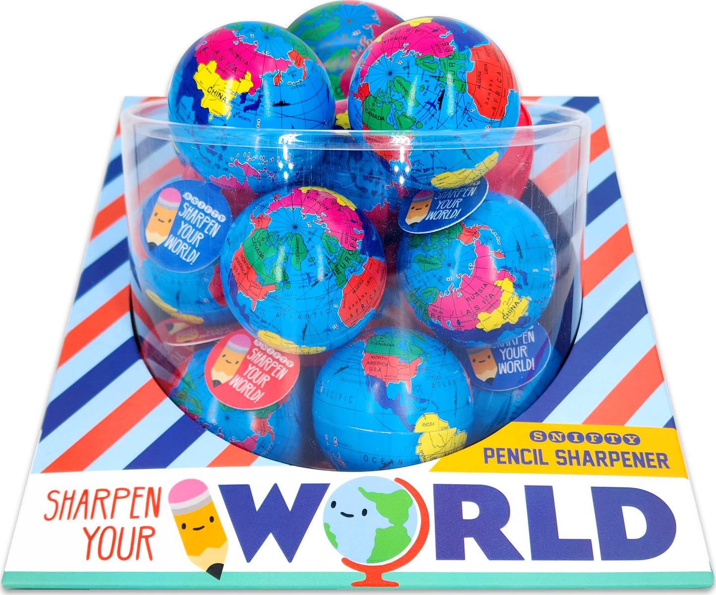 Sharpen Your World Globe Pencil Sharpener