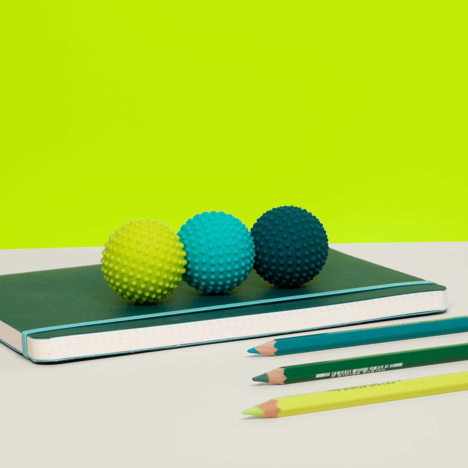Odds Silicone Fidget Magnets Green Dots
