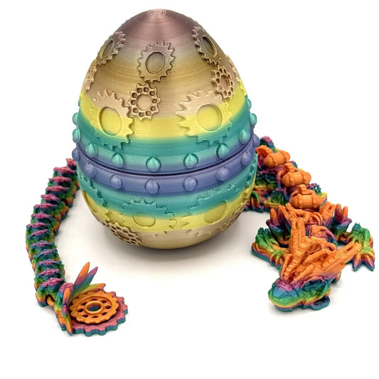 Steampunk Dragon Mystery Egg