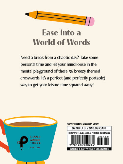 Pause for Puzzles: Easy Crosswords for Relaxation