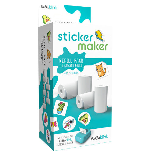 White Sticker Refill Pack