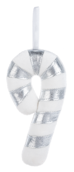 5.5"  Stuffed Candy Cane Ornament