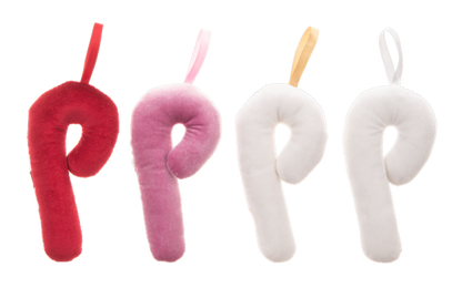 5.5"  Stuffed Candy Cane Ornament