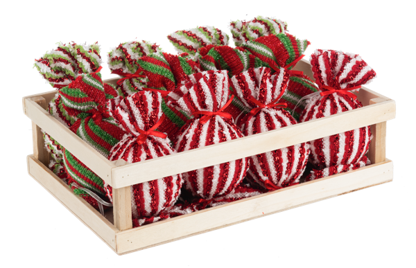 Stuffed Candy Ornaments