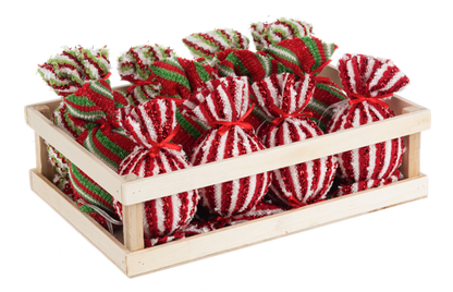 Stuffed Candy Ornaments