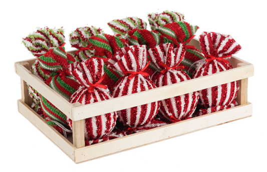 Stuffed Candy Ornaments