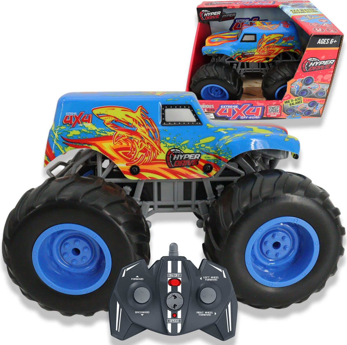 Monster 4X4 Amphibious with Gyroscope