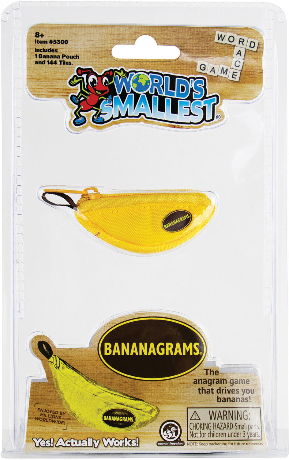 World's Smallest Bananagrams