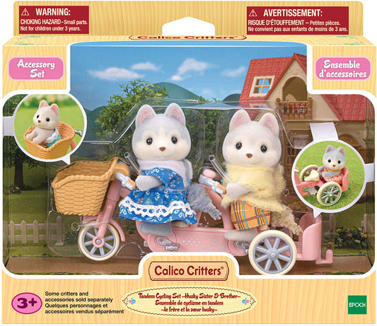 Calico Critters Tandem Cycling Set