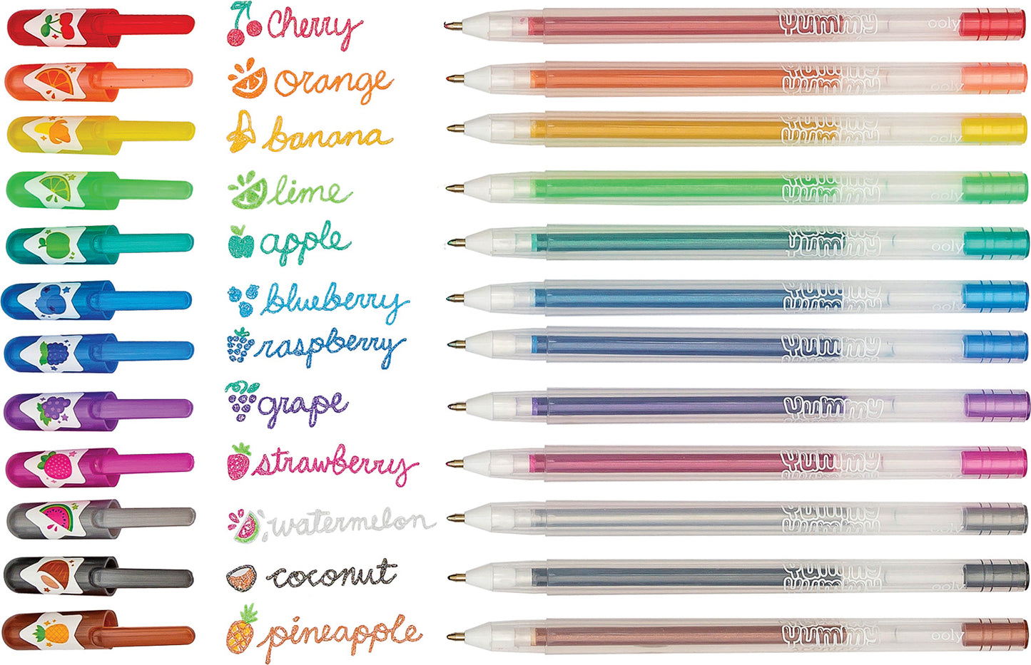 Yummy Yummy Glitter Gel Pens