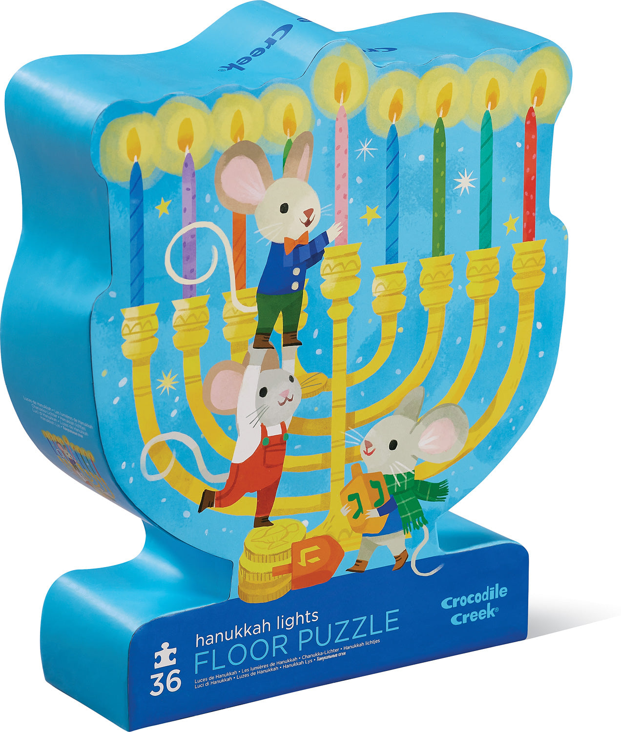 Hanukkah Lights 36 Piece Floor Puzzle