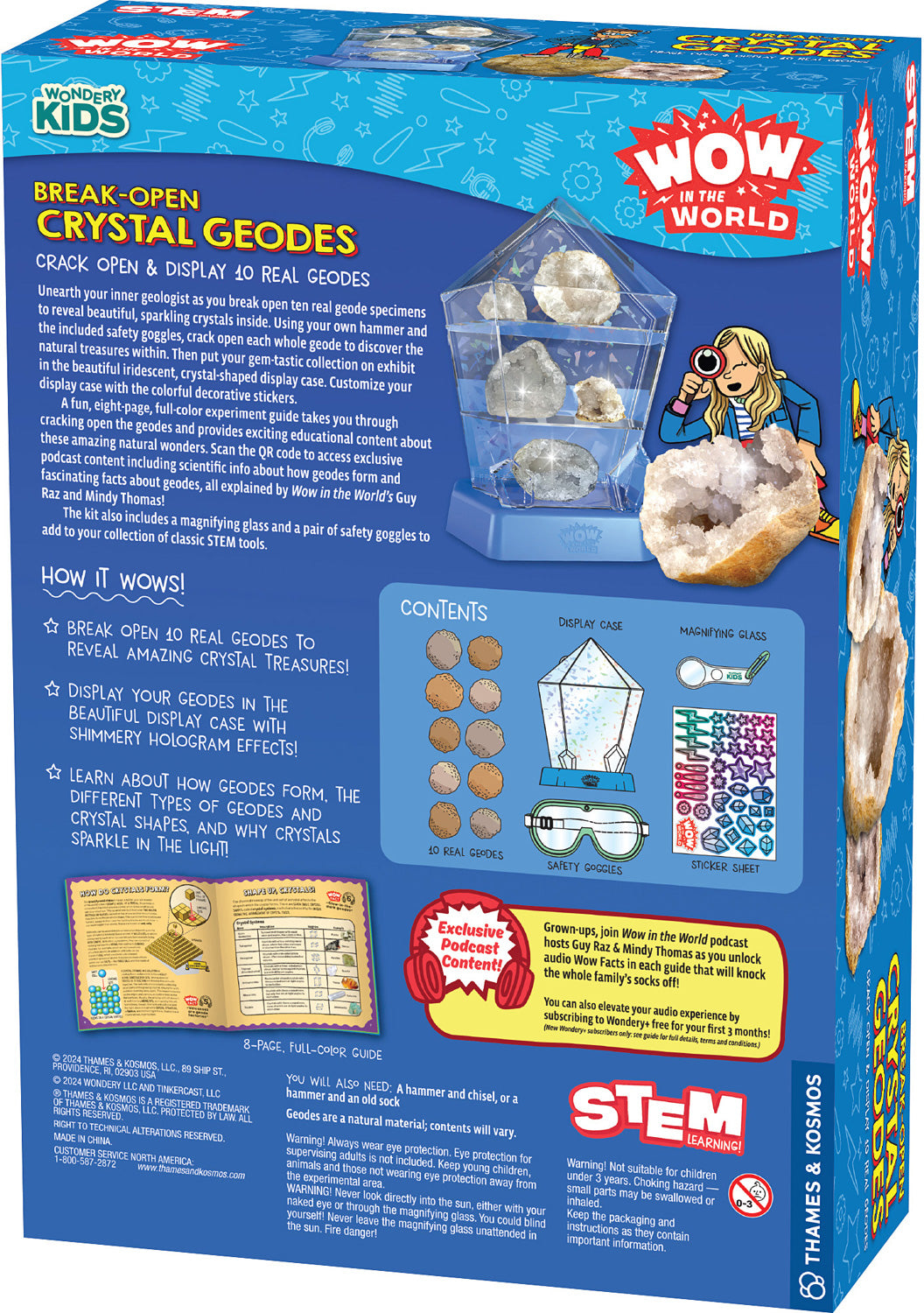 Wow in the World: Break-Open Crystal Geodes