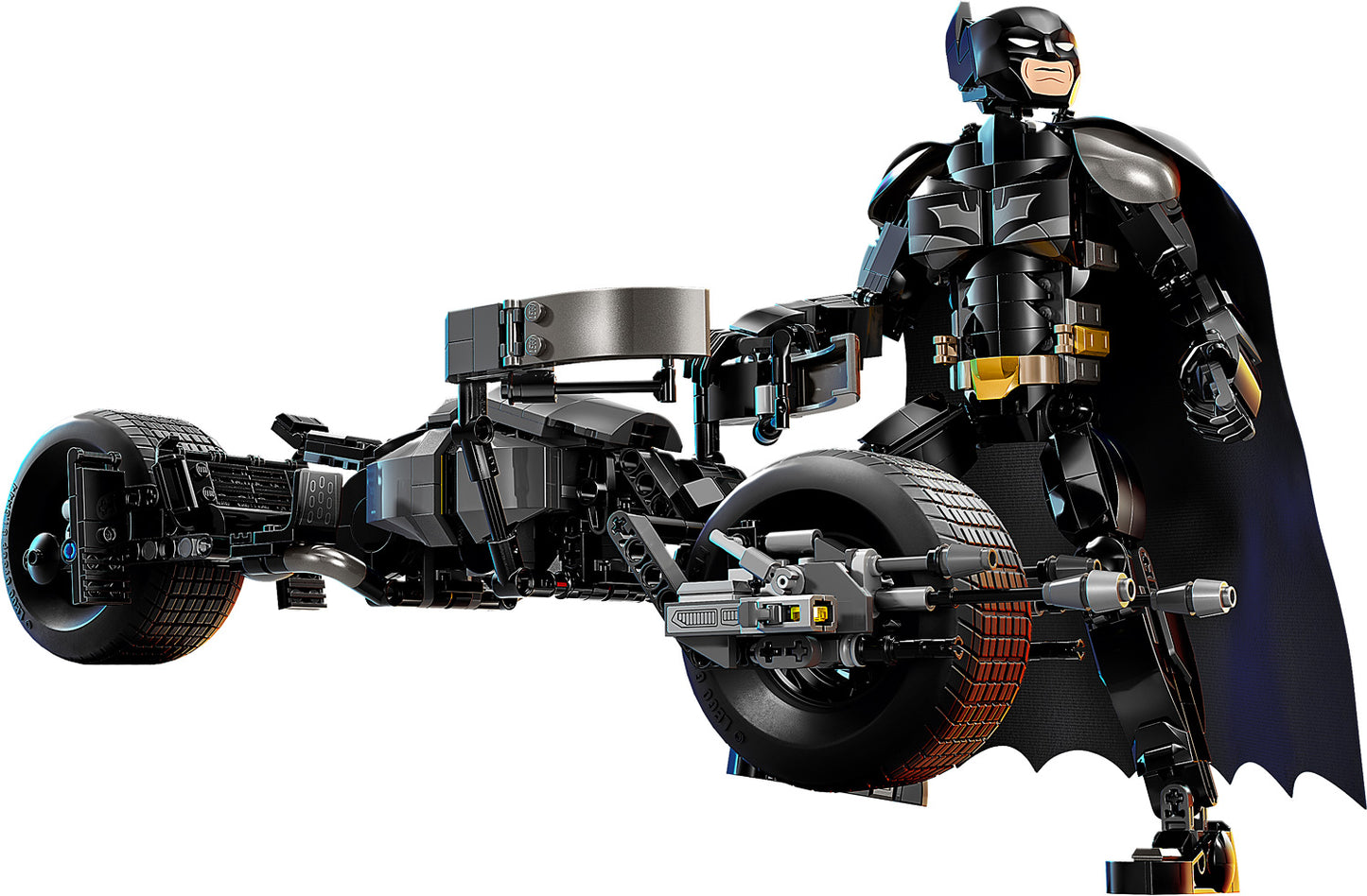 LEGO SUPER HEROES DC Batman Construction Figure and the Bat-Pod Bike