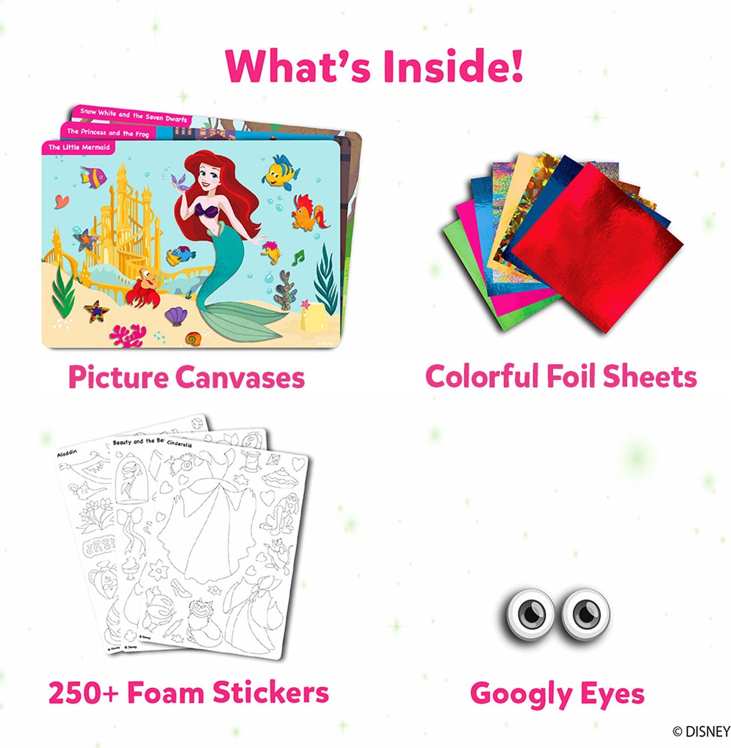Peel & Press Foil Fun Art Kit - Disney Princess