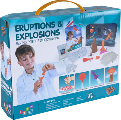 Eruptions & Explosions Fizzing Science Discovery Kit