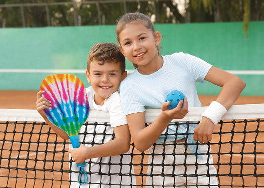 Tie-Dye 2 Person Pickleball Set