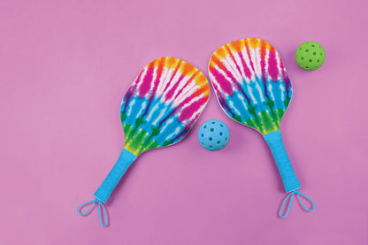 Tie-Dye 2 Person Pickleball Set