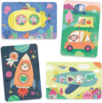 On the Road Magic Colouring