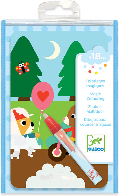 In the Park Magic Colouring