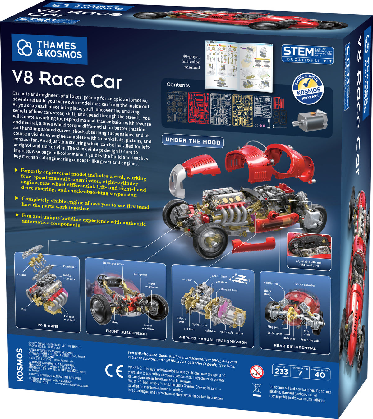 V8 Race Car