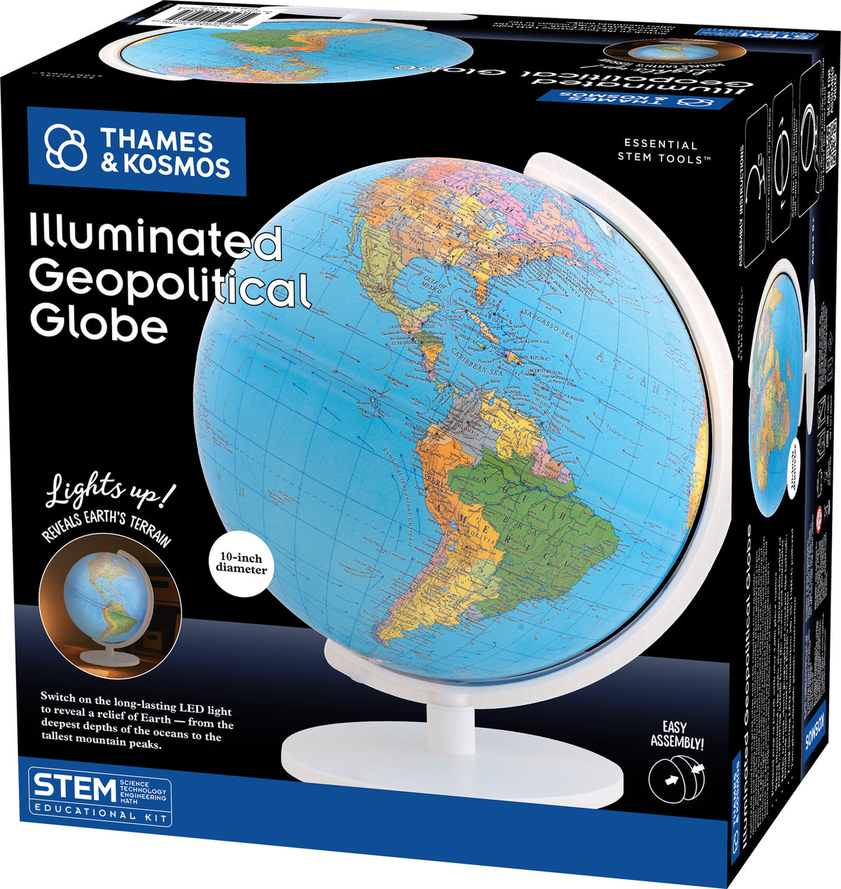 The Thames & Kosmos Illuminated Geopolitical Globe
