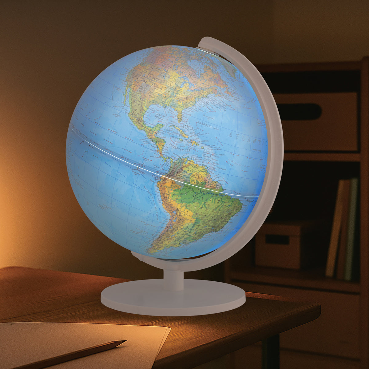The Thames & Kosmos Illuminated Geopolitical Globe