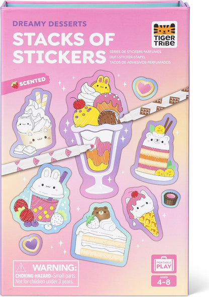 Scented Stacks Of Stickers - Dreamy Desserts