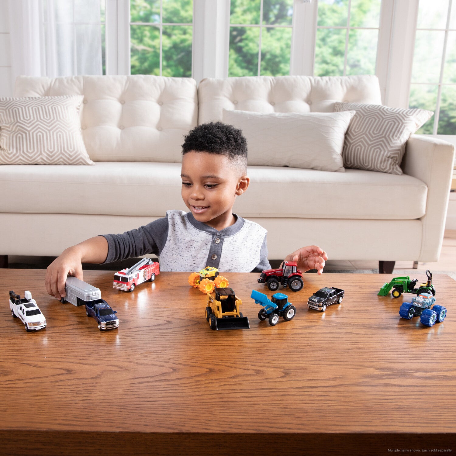 1:64 Collect N Play Monster Treads Vehicle (assorted)