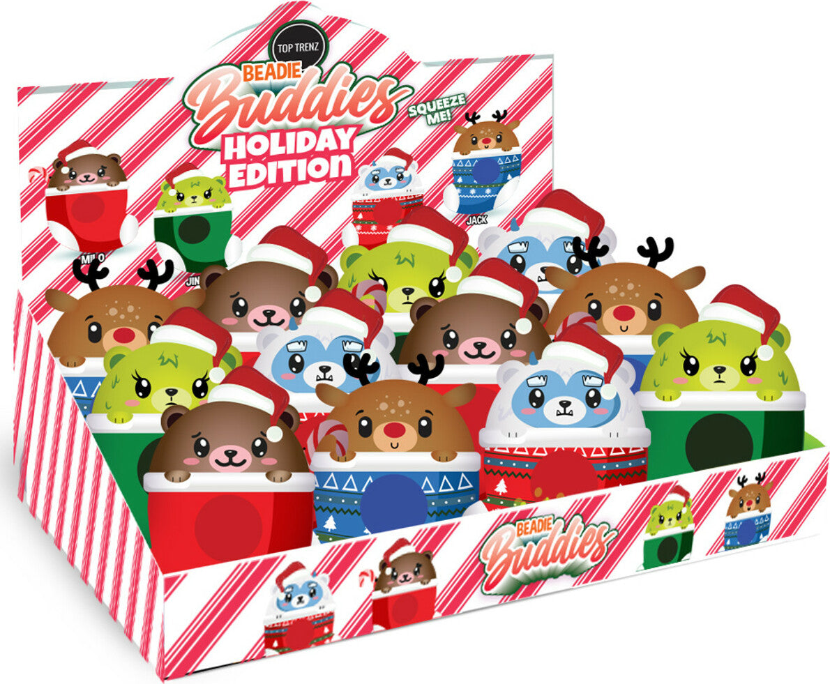 Christmas Collection - Sensory Beadie Buddies Squishy Toys