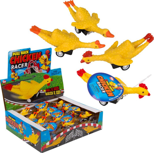 3" Pull Back Chicken (assorted)