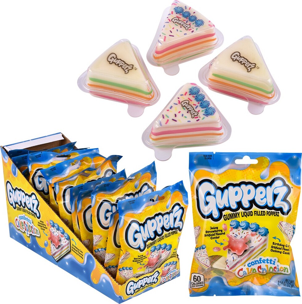 Gupperz Confetti Cakesplosion 2.54Oz (assorted)