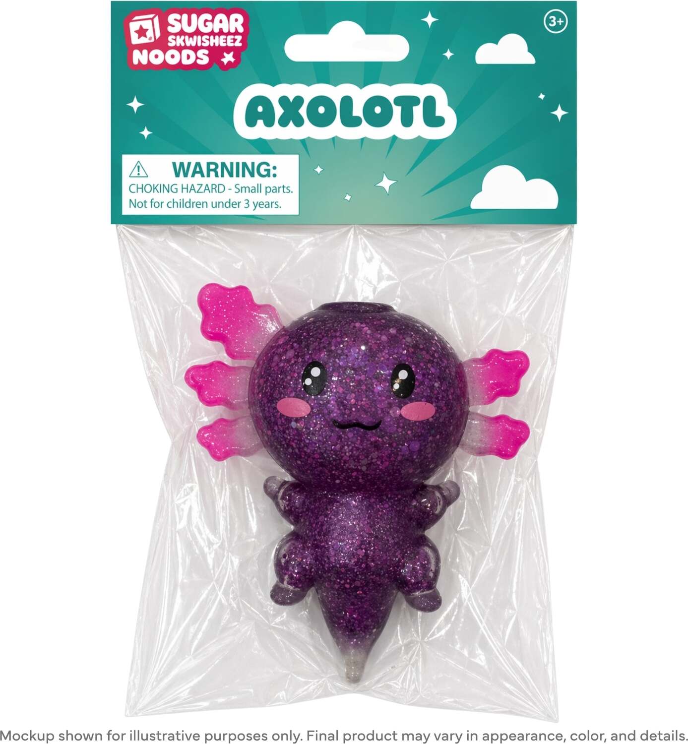 Sugar Skwisheez Noods Axolotl (assorted)