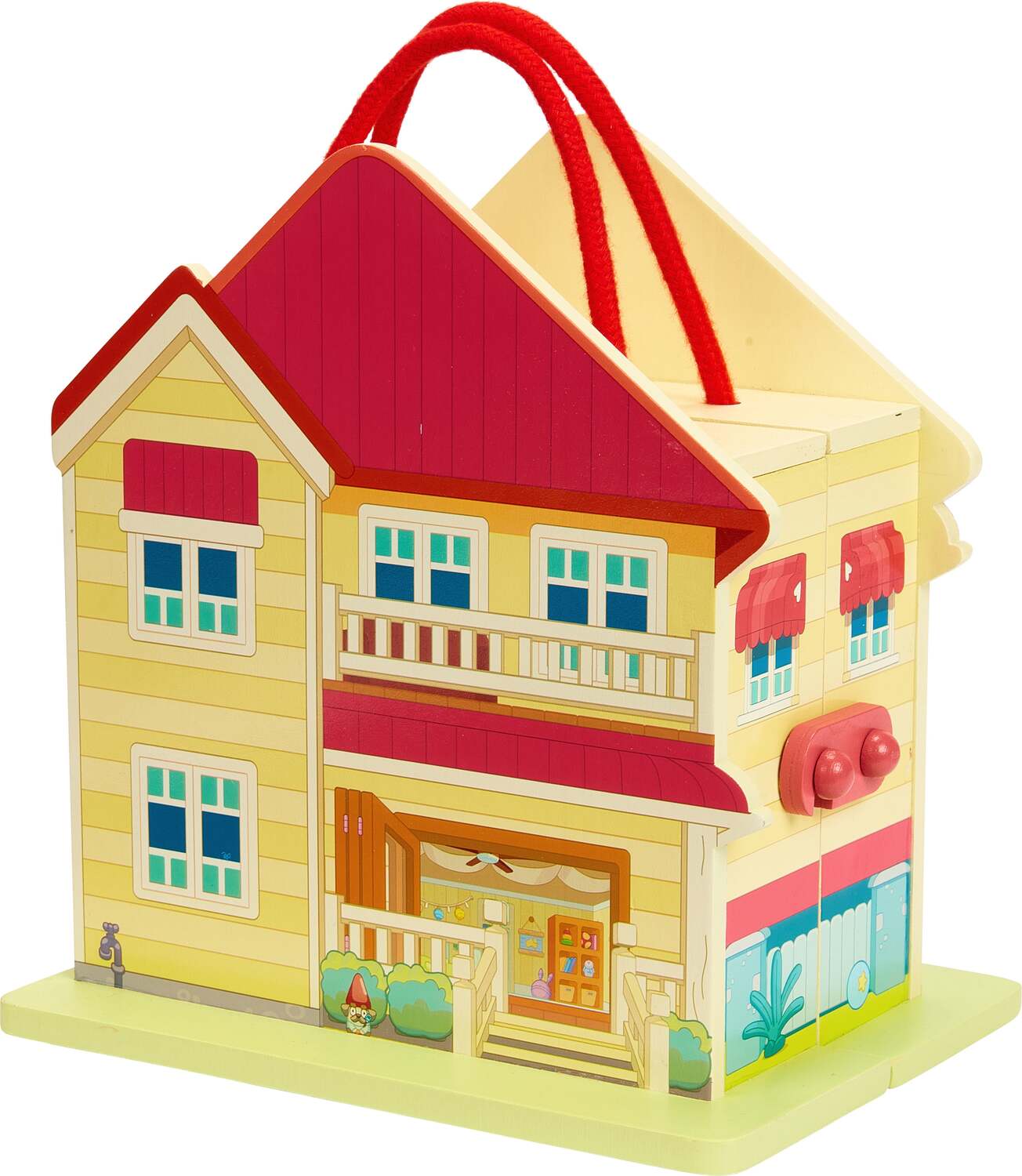 Bluey Wooden Carry Along House